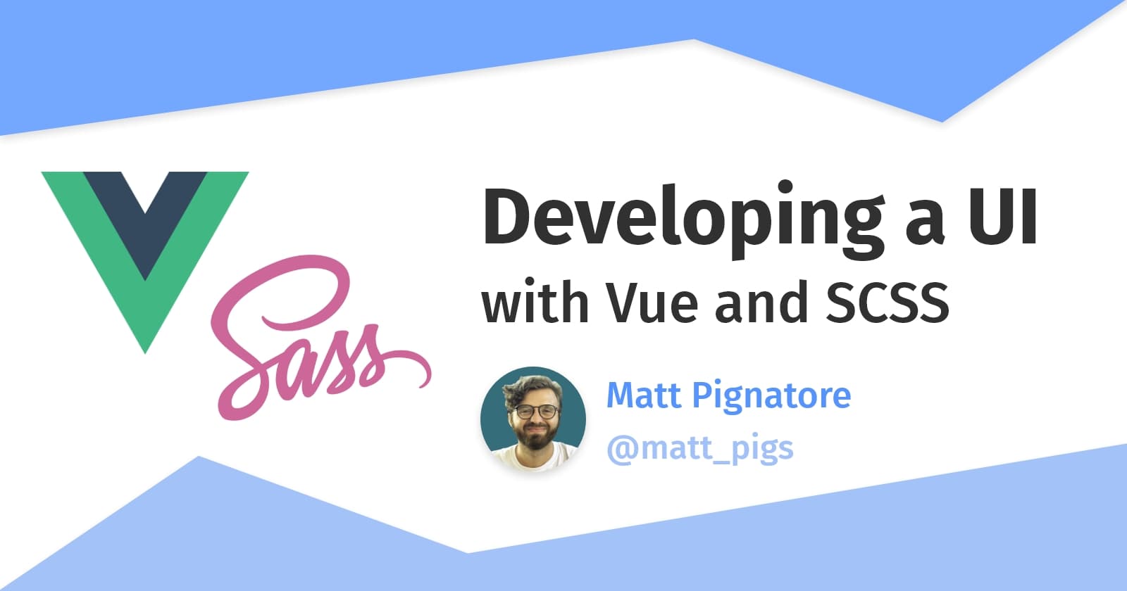 Developing a UI with Vue and SCSS